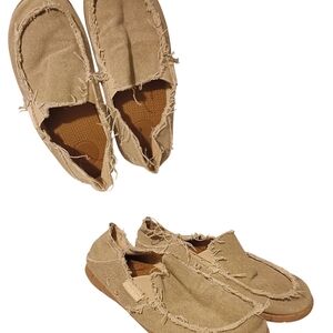 Casual Tan Slip-On Shoes